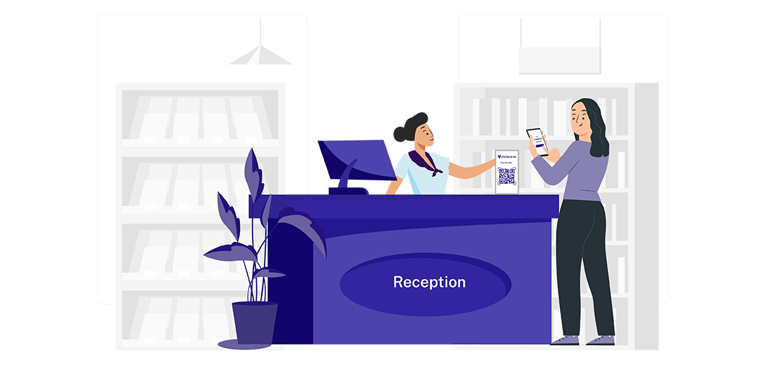 digitize your touchless visitor check-in process with touchless technology